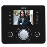 OPALE BLACK- Bezsłuchawkowy Monitor  WIDEO z Ekranem LCD 3,5". CZARNY